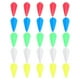 thumbnail image 1 of 50 Uds. Flechas de goma pluma de flecha Fletchings de goma suministros de tiro con arco, 1 of 6