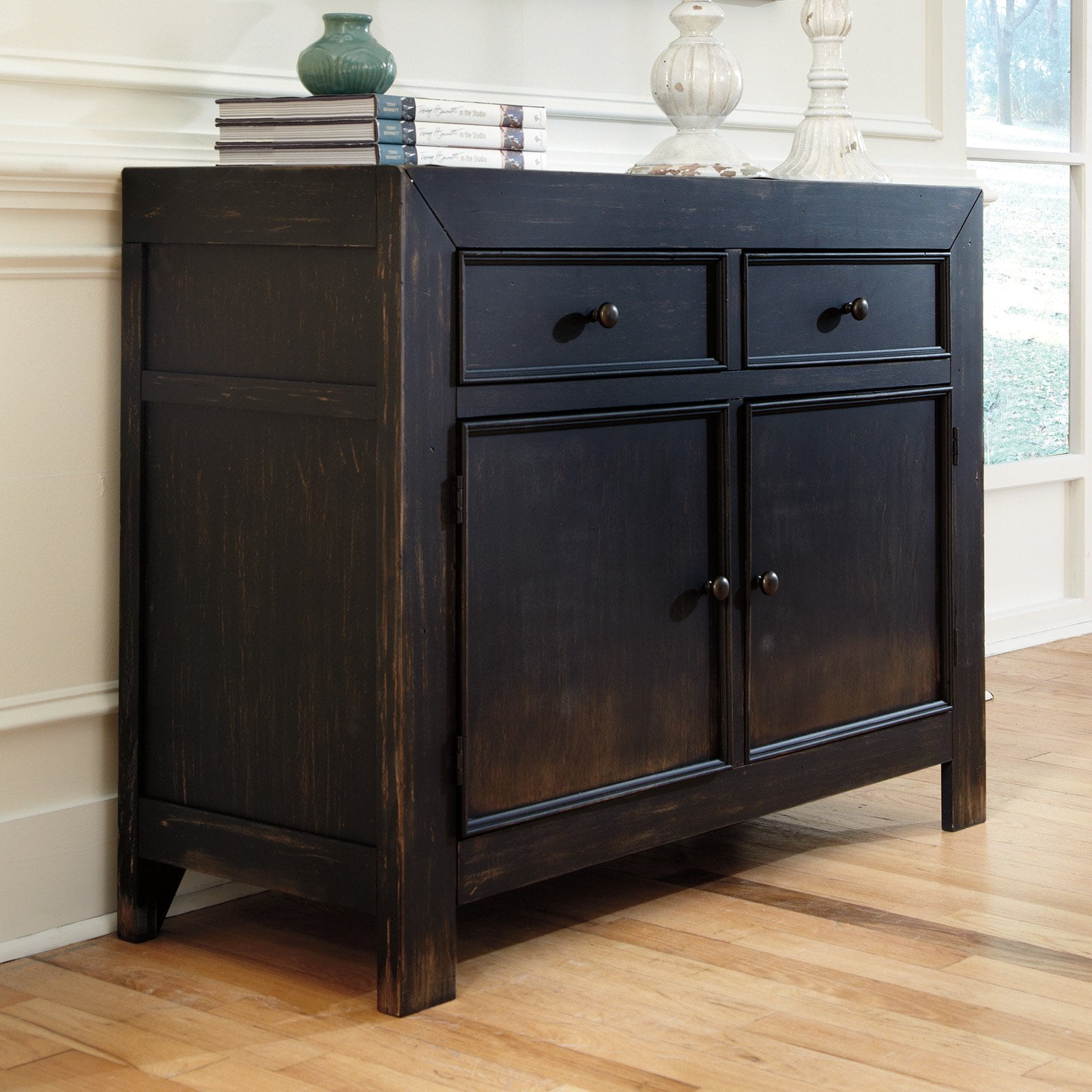 Signature Design by Ashley Gavelston Sideboard - Walmart.com - Walmart.com