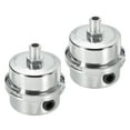 thumbnail image 1 of Unique Bargains G1/4 Air Compressor Silencers Filter, 2 Pack Intake Muffler, Silver Tone, Yellow, 1 of 5