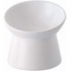 thumbnail image 1 of Small White Ceramic Elevated Cat Bowl, Tilted Elevated Food or Water Bowl, Non-Pressure, Anti-Backflow, Dishwasher and Microwave Safe, Lead and Cadmiu, 1 of 5