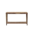 thumbnail image 3 of Hawthorne Collections Fall River Solid Sheesham Wood Console Table - Brown, 3 of 3