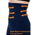 thumbnail image 2 of 3-Pack Women High Waist Fleece Lined Tummy Control Full Length Leggings Winter Compression Top Legging Pants, 2 of 6