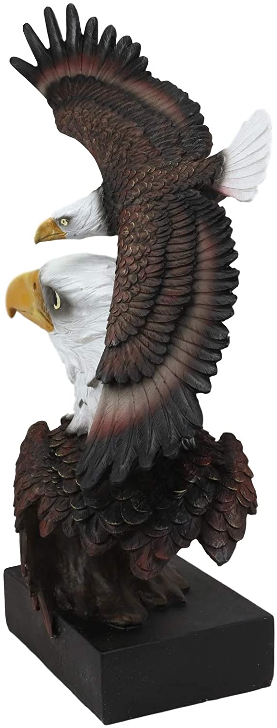 Ebros Large Wings Of Liberty American Bald Eagle Head Bust Statue (Vivid Color) - image 5 of 5