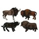 thumbnail image 4 of 4 miniadornos de simulación de vaca, animales salvajes, juguetes de vaca para niños, 4 of 7