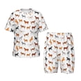 thumbnail image 1 of Balery Horses Conjunto de Pijama Infantil de Manga Corta con Estampado – Ropa de Dormir de Algodón Suave-3X-Large, 1 of 6