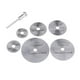 thumbnail image 1 of 7 Piezas Circular Utiliza en Herramientas Rotativas - Circular de material acero, 1 of 9