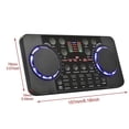 thumbnail image 2 of V300 Pro Sound Card Bluetooth-Compatible Audio Interface Mixer DJ Digital Effect Noise Reduction Con, 2 of 5