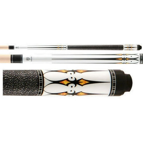 McDermott Lucky Pool Cue Stick L40 - White - 18 19 20 21 oz