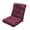 Beaujolais, variant on Outdoor Chair Cushions Set of 2, 42x21x4 Inch Patio Cushion for Dining/Rocking Chairs, High Back Soft Seat Pad with Ties Red