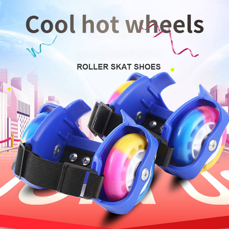 Street Rollers Flashing Wheels Lighted Heel Skate Wheeled Shoes Pulley Sporting 