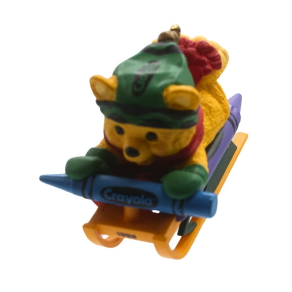 Hallmark Ornament: 1998 Bright Sledding Colors | QX6166