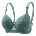 thumbnail image 1 of Womens No Underwire Bras Plus Size Comfort Soft Bras Supportive Bralettes Cute Breathable Wireless Bra, 1 of 7