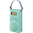 thumbnail image 3 of Sangean H205TQ AM/FM Weather Alert Waterproof Shower Radio Turquoise, 3 of 4
