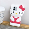 thumbnail image 3 of Nueva funda de teléfono Sanrio Hello Kitty con lazo 3D de dibujos animados para iPhone 16 15 14 13 Pro Max 7 8 Plus XR XS MAX Y2K funda de silicona anticaída, 3 of 5