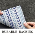 thumbnail image 6 of Blue Striped Geometric Pattern Door Rugs,Washable Non Slip Door Mats Indoor,Decorative Door Mats,Entry Mat Indoor for Entrance,Bedroom,Kitchen,Bathroom,17"x30", 6 of 6