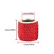 thumbnail image 4 of Riwesomey Anillo de diamante para asiento de coche, 2 uds., adorno para coche, cristal ostentoso, reposacabezas para asiento de coche, decoración de Automoción decorativa y accesorios rojo NO2, 4 of 6