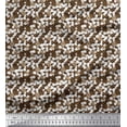 thumbnail image 1 of Soimoi Velvet Fabric Floral Shirting Fabric Prints by Yard 58 Inch Wide, 1 of 3
