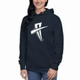 thumbnail image 4 of Action Cross Unisex Hoodie - Navy Blue - M, 4 of 5