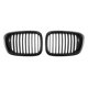 thumbnail image 5 of Glossy Black Front Hood Kidney Grille Grill ABS For- E39 5-Series 525 528 1995-2004 Front Bumper Gr, 5 of 5