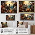 thumbnail image 4 of Designart Raccoon Animal framed wall art, Curious Raccoon composition I , Raccoon framed wall art decor, Multi-Color Modern black framed wall art, 20x12 inches black frame, 4 of 5