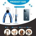 thumbnail image 3 of Behome Dog & Cat Nail Clippers and Trimmers,Reduce Over-Trimming,Safety Guard,Stainless Steel Razor Sharp Blades with Nail File, Grooming for Small Medium-Large Pets, 3 of 6