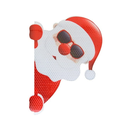 

Moocorvic Christmas Car Refrigerator Decorations Reindeer Santa Christmas Tree Shape Car Magnets Xmas Decor for Holiday Party Supplies Set of 3