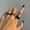 3pcs Black, variant on 2024 Fashion Women Boho Retro Color Silver Finger Knuckle Rings Set Delicate Jewelry Gift-5Pcs Butterfly Heart