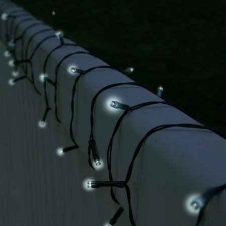Solar LED String Lights - 39 Feet - 100 LED Lights by Pure