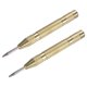 thumbnail image 1 of Uxcell 2-Pack Punzón Automático, Herramienta de Punzón de Clavo de Resorte de Acero de Alta Velocidad de 5.2" para Placa de Acero/Tablero de Madera/Vidrio [Tono Dorado], 1 of 1
