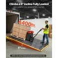 thumbnail image 2 of VEVOR Electric Pallet Jack, 4400 lbs Load Capacity, Lithium Battery Powered Pallet Jack Truck with 48L x 27W Inch Forks for Material Handling, Suitable for Warehouse, Supermarket, Manufacturing, 2 of 9