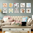 thumbnail image 4 of 12Pcs 12 Styles Animals Pattern Painting Stencil 11.8x11.8 inch Chinese Dragon Panda Koi Stencil Cat Deer Stencil Animal Theme Template for Painting on Wood Wall Canvas Fabric Furniture DIY, 4 of 7