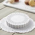 thumbnail image 2 of The Baker Celebrations 4 Inch White Paper Doilies – Small Round Lace Doily for Dessert Tables,  Gift Wrapping – 200 Count, 2 of 9