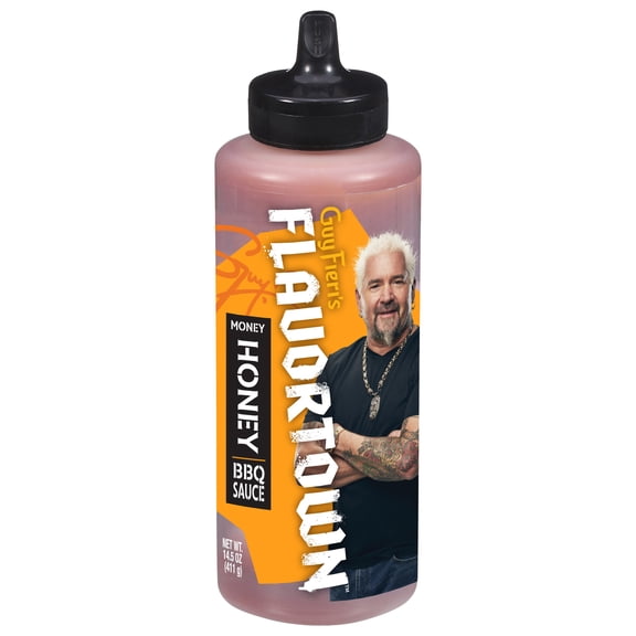 Flavortown - Sauce Honey Bbq - CS of 6-14.5 OZ