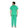 thumbnail image 4 of Inkmeso Solid Nightwear Set For Mens Tshirt And Pants Pajama Set Short Sleeve Pjs Loungewear Set, 4 of 8