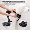 thumbnail image 3 of Arnés para Perro Mediano Chico Grande con 3 Hebillas y Funda Airtag, Pechera para Perro Ajustable Sin Tirones Fácil de Poner, Arneses para Perros Reflectante Transpirable para Caminar Entrenar, 3 of 4