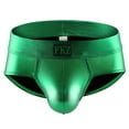 thumbnail image 2 of HUPOM Men'S Underwear Underwear For Men Pack Low waist Comfort Waist Solid Briefs Green M, 2 of 9