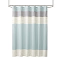 thumbnail image 2 of Madison Park Rideau de Douche en Polyester Amherst Aqua 72x72, 2 of 8