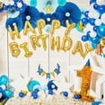 thumbnail image 3 of Mr. Pen- Happy Birthday Balloons, 15 pcs, Gold, Happy Birthday Banner, Happy Birthday Balloons Letters, 3 of 9