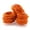 Orange, variant on Hair Elastics Hair Ties, Professional Grade Ponytail Holders - 100 Pack Orange