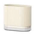 thumbnail image 2 of Utensil Holder for Kitchen Counter Plastic Kitchen Utensil Organizer Countertop Organizer Kitchen Cream Single Compartment, 2 of 6