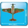 thumbnail image 2 of COBI Historical Collection Curtiss P-40E Warhawk Plane, 2 of 7