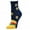 Navy, variant on JeashCHAT Women Casual Cartoon Print Cotton Pattern Lady Socks Tube Comfortable Socks