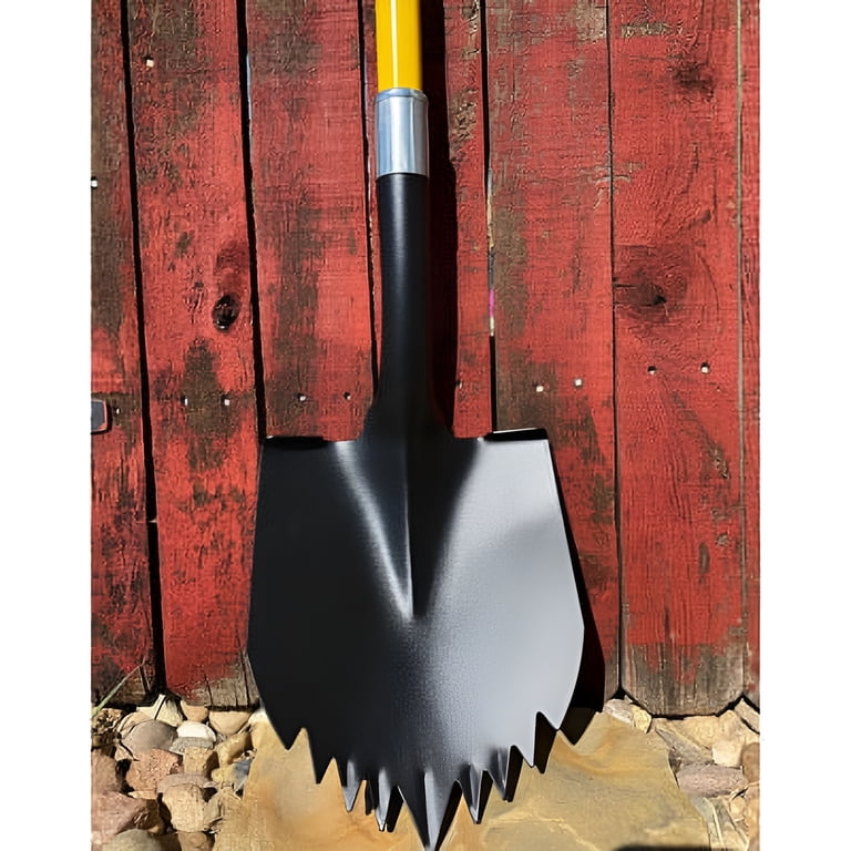 Krazy Beaver Super Shovel - 40" Heavy-Duty Camping & Off-Road Shovel With Fiberglass Handle