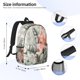 thumbnail image 5 of Disketp Tropical With Flamingos Mochila Escolar de 15 Pulgadas, Mochila Ligera para Estudiantes, Viajes y Trabajo, Cómoda y Resistente para el Uso Diario, 5 of 6