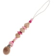 thumbnail image 1 of Cadena de Chupete Saludable para Biberón con Decoración, y Juguete para Bebé Macarena Cadena de chupete de madera, 1 of 8
