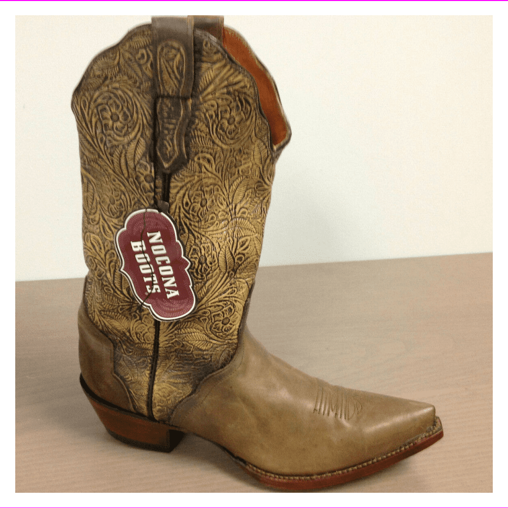 Nocona Boots - Nocona Boots Women's Antique Choc Floral Western Boots ...