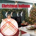 thumbnail image 3 of Balle de Noël Gonflable Décorée Décorations Extérieures, Boule de Noël Géante PVC Gonflable Décorée avec Pompe (Style D), 3 of 4