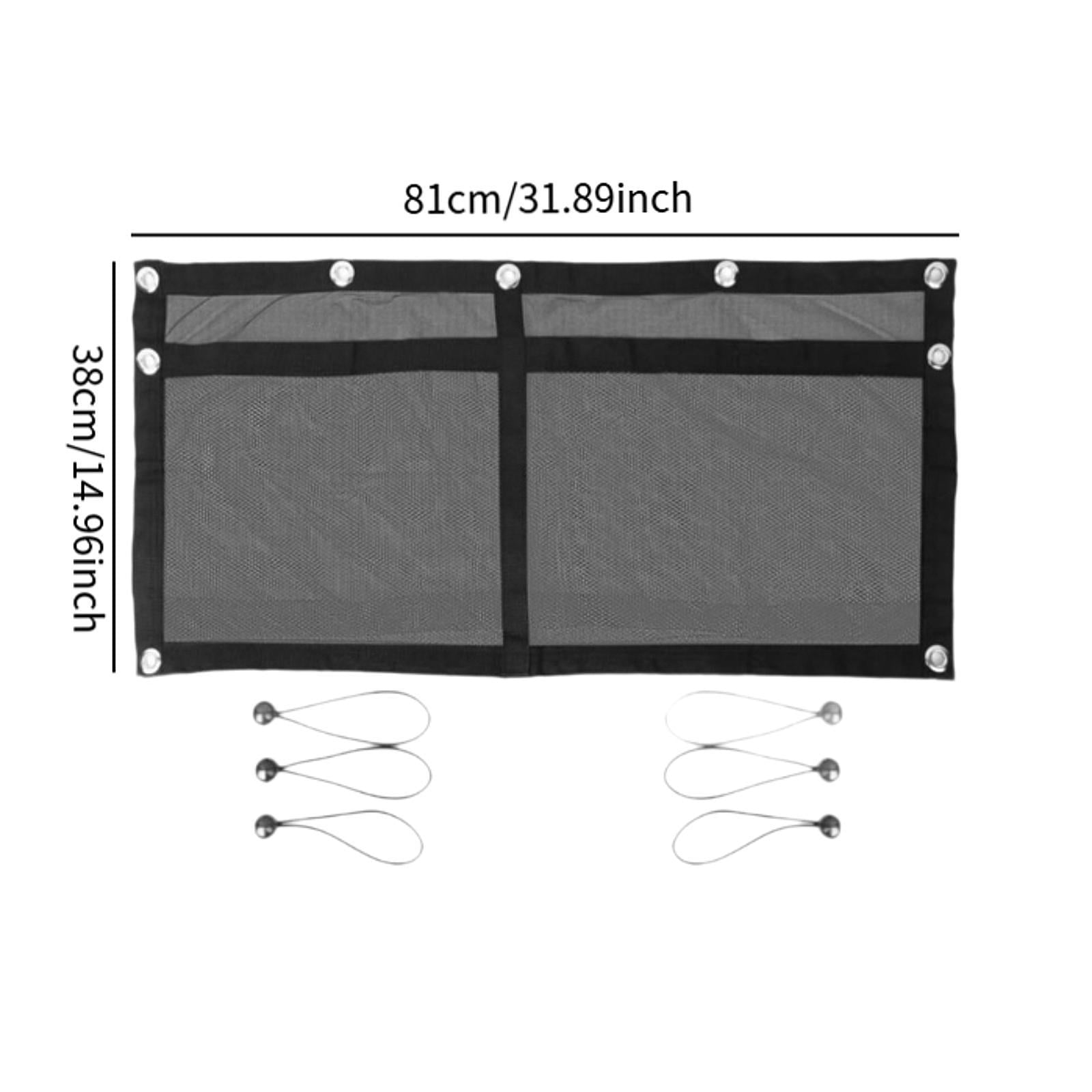 Boat Storage Bag Marine Organizer Net Pocket Large Capacity Reinforced Polyester for Yachts Kayaks and Travel Boats