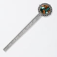 thumbnail image 2 of Platypus Vintage Silver Lace-Edged Bookmark: a Gift for Readers and Book Lovers, 2 of 5