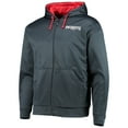 thumbnail image 2 of Men's Dunbrooke Navy/Red New England Patriots Apprentice Full-Zip Hoodie, 2 of 4